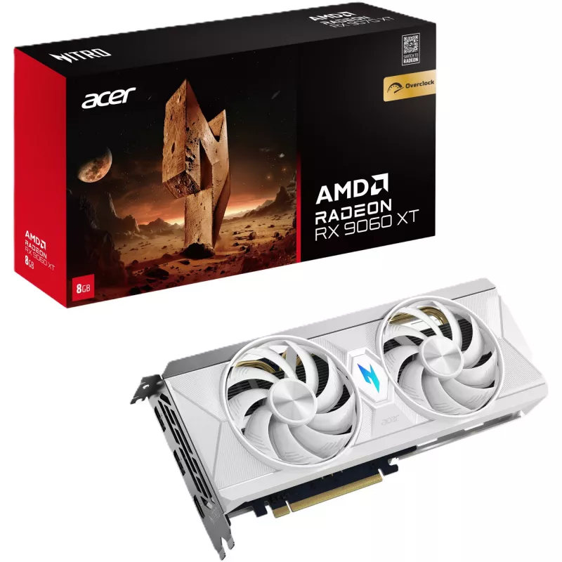 Grafikkarte Acer Nitro Radeon RX 9060 XT OC 8 GB GDDR6