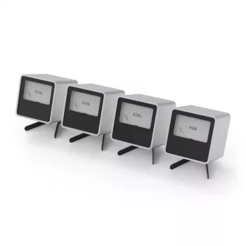 Dial Controller Streacom VU1-Dial Silber USB Typ-C — Drehregler für Systemlüfter, RGB- und Audiosteuerung