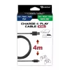 USB-Kabel Subsonic SA5355 4 m USB 2.0 A auf Micro-USB A Schwarz
