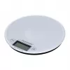 Elektronische Küchenwaage ESPERANZA EKS003W, 5 kg Kapazität, 1 g Genauigkeit, gehärtetes Glas, Touch-Steuerung