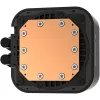 Flüssigkeitskühlungsset DeepCool LQ240 — 240 mm Radiator, 2×120 mm PWM-Lüfter, RGB, Schlauch 41 cm, Aluminiumradiator, schwarz