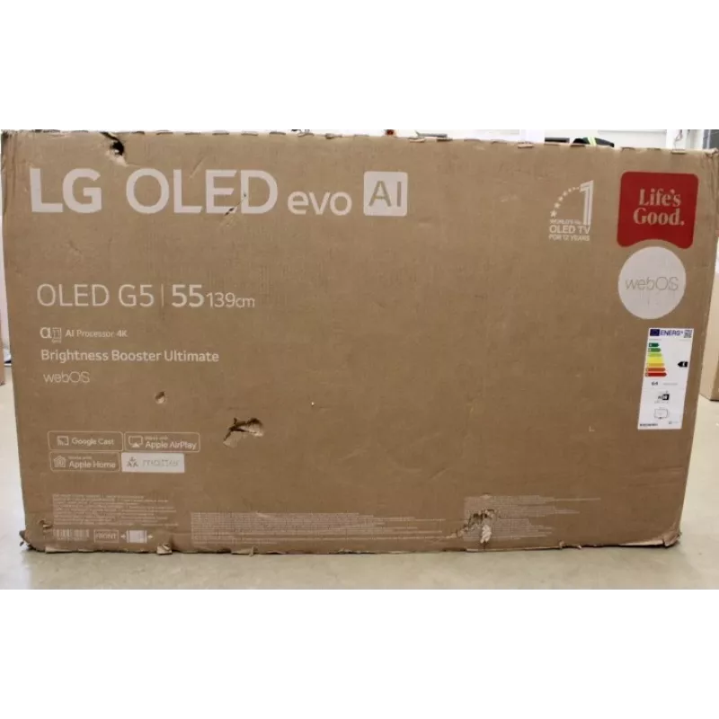 OLED TV LG OLED55G51LW 55 Zoll Smart TV webOS 25 UHD — beschädigte Verpackung