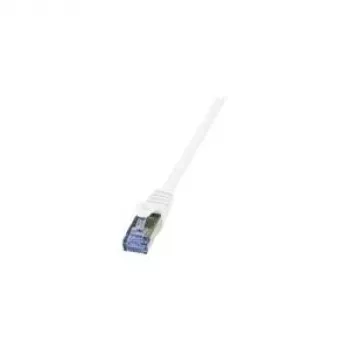 Netzwerkkabel LogiLink 0,25 m RJ-45 Cat6a Weiß