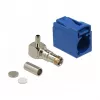 Koaxial-Steckverbinder DELOCK 89715 — FAKRA C Stecker, 90° abgewinkelt, 13,8×21,5×9,5 mm