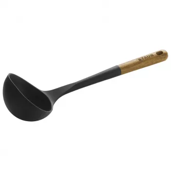 Staub Löffel - 31 cm, Braun-schwarz