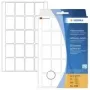 HERMA - permanent haftende Etiketten - Weiß - 22 x 32 mm 640 Etikett(en) (32 Blatt x 20) (2430)
