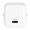 USB-C 35W 3A Power Delivery 3.0 QC 3.0 Wandladegerät Weiß