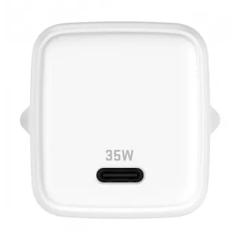 USB-C 35W 3A Power Delivery 3.0 QC 3.0 Wandladegerät Weiß