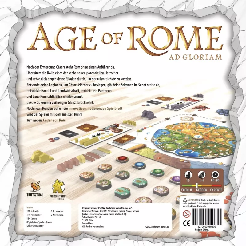 Age of Rome, Brettspiel