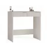 Desk top e shop MARINA 2S schlank KASZMIR — kompakter Schreibtisch mit 2 Schubladen, schmales Profil
