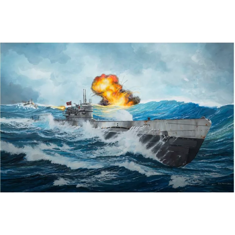 Model plastikowy German Submarine T.IX C/40 1/144
