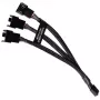 RGB-Splitterkabel Alphacool 18679 Schwarz Kunststoff 150mm