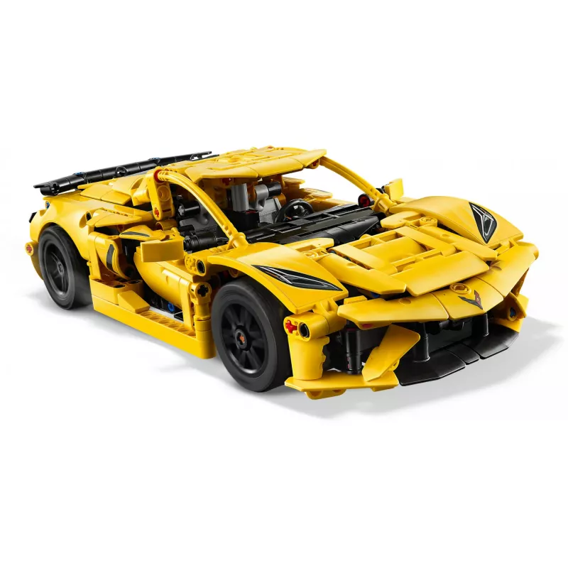 LEGO Technic Corvette Stingray 42205 2-in-1 Cabrio- und Coupé-Modell, 732 Teile, 80×270×140 mm