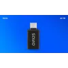 Savio AK-80 Videokabel-Adapter 0m USB Typ-A USB Typ-C Schwarz