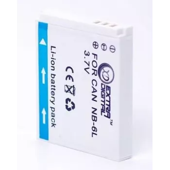 Akku extra digital NB-6L 3,7V 1200mAh für kompatible Canon-Geräte