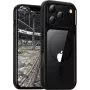 Handyhülle jt berlin BackCase JT Berlin Pankow Hybrid MagSafe für Apple iPhone 17 Pro Max, schwarz transparent