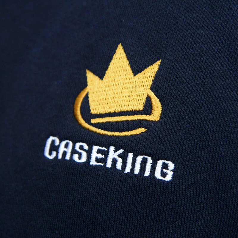 Caseking Kapuzen-Zip-Sweatshirt navy Größe S