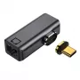 Magnetischer Adapter USB Typ-C - RJ-45, 100/1000 Mb