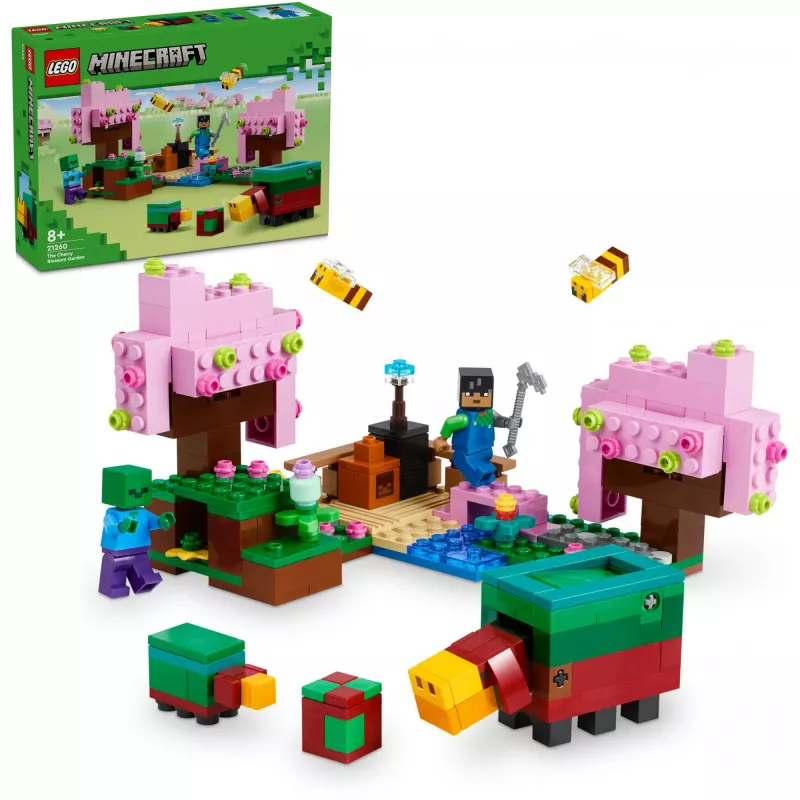 Lego 21260 Minecraft Cherry Blossom Garden Spielset