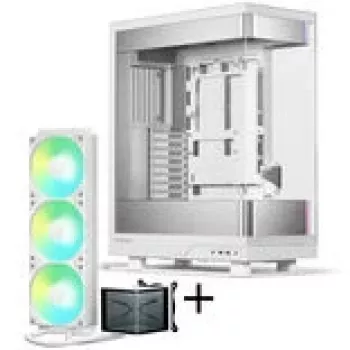 PHANTEKS Evolv X2 + TRYX PANORAMA SE ARGB Komplett-Wasserkühlung - Weiß, 360 mm