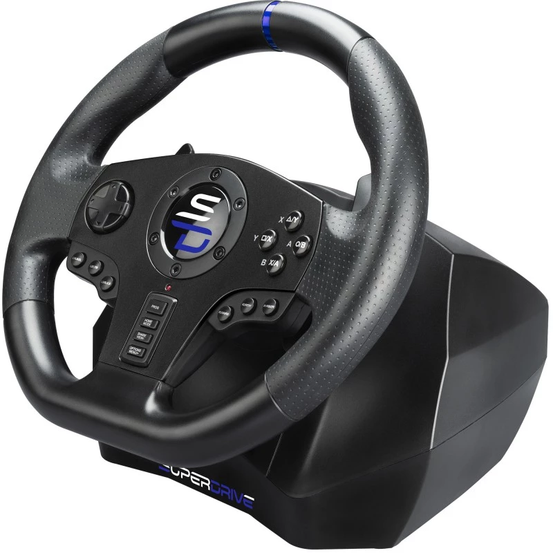 Lenkrad + Pedale Subsonic SV750 Schwarz 270° Rotation USB