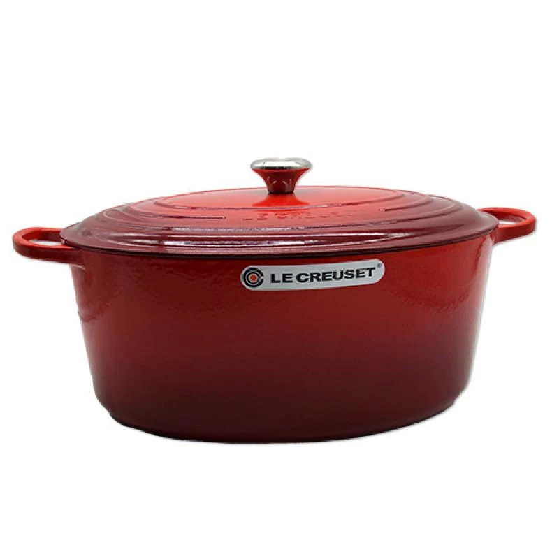 Le Creuset Signature Bräter oval kirschrot 40cm