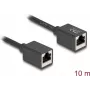 Netzwerkkabel DeLOCK 90335 RJ-45 Cat6a 10 m Schwarz