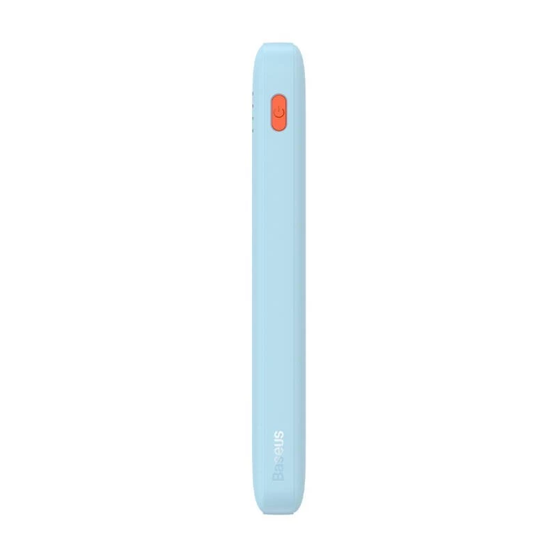 Tragbare Powerbank Baseus Airpow 10000 mAh, 20W, LiPo, USB-C + USB-A, blau