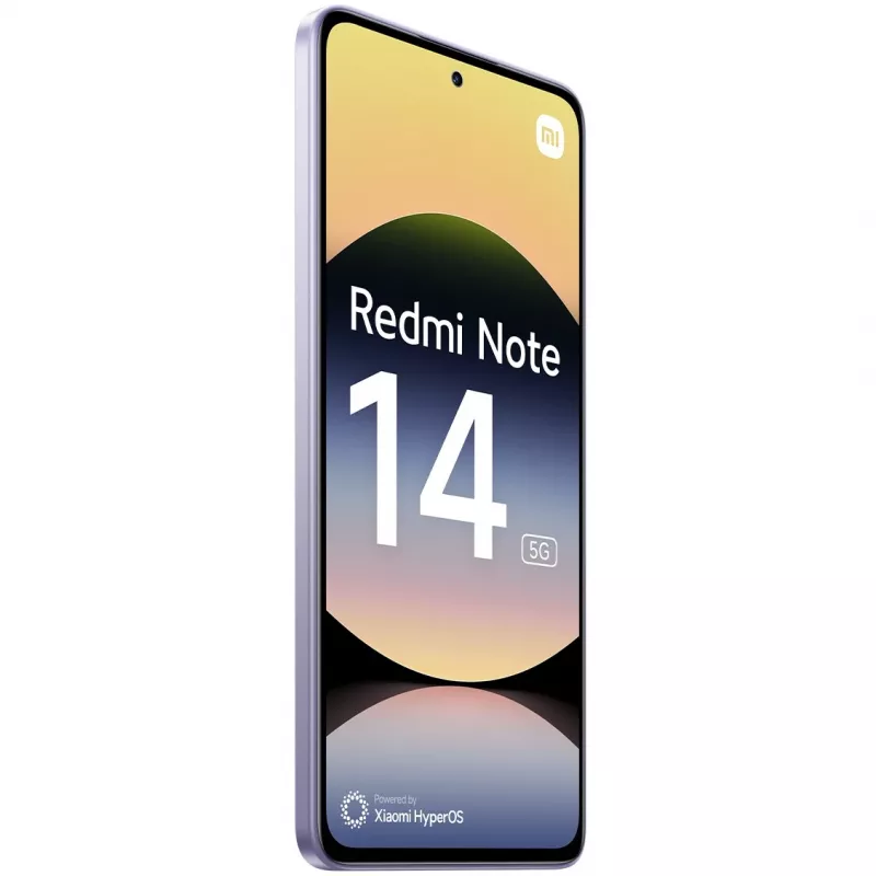 Smartphone Xiaomi Redmi Note 14 5G, 6,67 Zoll OLED, 8 GB RAM, 256 GB, Lavendel, 5110 mAh