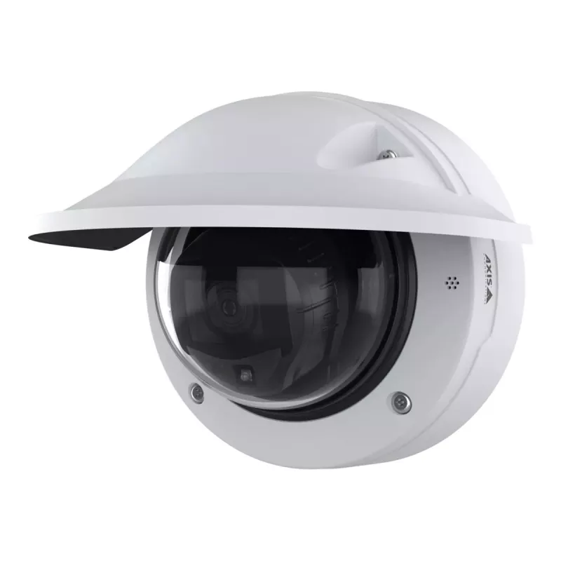 IP-Dome-Sicherheitskamera AXIS P3287-LVE — 2592×1944, 3–8,5 mm varifokal, 0,02 lx, Decke/Wand, Innen-/Außenbereich