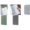 Notizbuch sigel RE‑UP A5 kariert hellgrau Softcover 100 Seiten