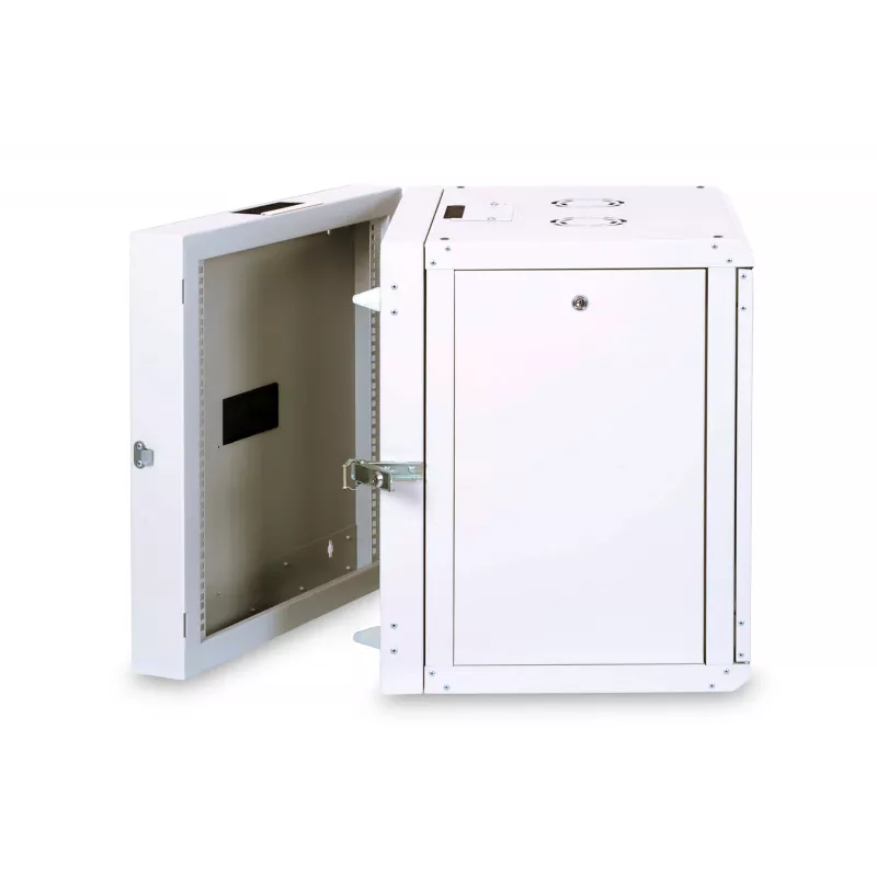 Wandmontagegehäuse Digitus DN-19 12-U-3 Doppelt geteilt schwenkbar