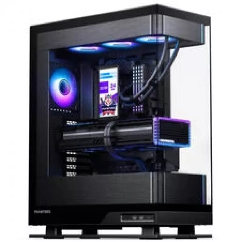 Phanteks Glacier One 360M25 LCD AiO-Flüssigkeitskühlung, 6-Zoll-Display - 360 mm, schwarz