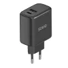 Outdoor-Ladegerät SAVIO LA-06/B USB Type-C 30W Power Delivery 1x USB-C Schwarz, 5–20V, 3A/9V, 3A/5V, 3A/12V, 2,1A