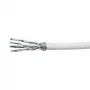 Netzwerkkabel LogiLink CPV0042 S/FTP Cat7 305 m Weiß