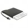 HDD-Gehäuse DeLOCK 42636 Schwarz 5,25 Zoll Micro SATA 5 Gbit/s