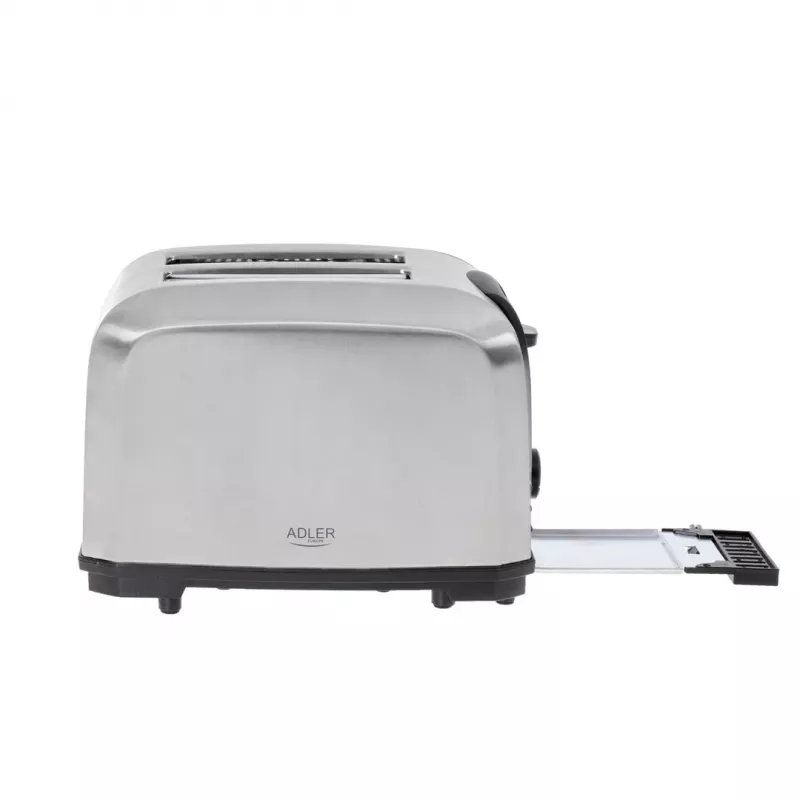 Toaster Adler AD 3222 2 Scheiben 1000 W Silber