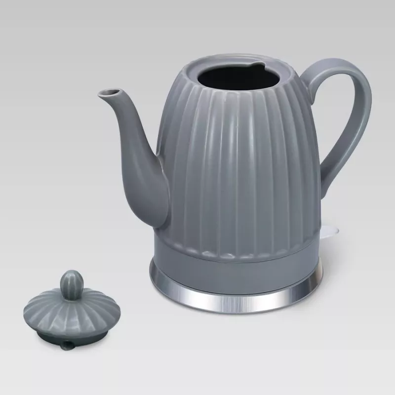 Wasserkocher Maestro MR-077, 1,5 L, 1500 W, Keramikgehäuse, grau