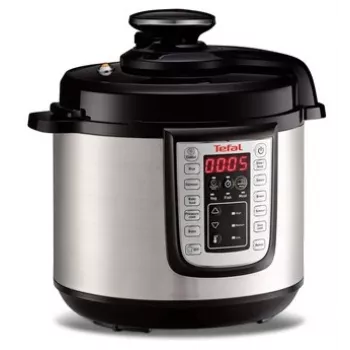 Tefal CY505EE0 Multikocher 3,8 l Schwarz, Silber