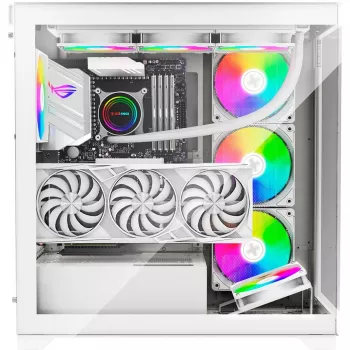 Gehäuse | XILENCE | ATX/micro ATX/Mini-ITX | Weiß | Midi Tower | PC | X818.W.ARGB