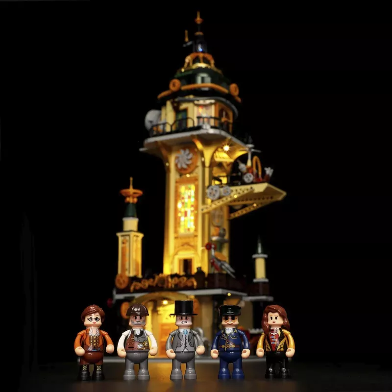 Steampunk Wachturm, Konstruktionsspielzeug
