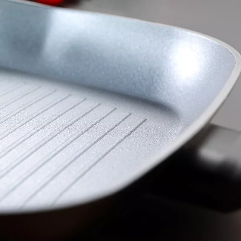Griddle Russell Hobbs RH01861EU7 28 cm Crystaltech – antihaftbeschichtete Bratfläche, flache Grillpfanne
