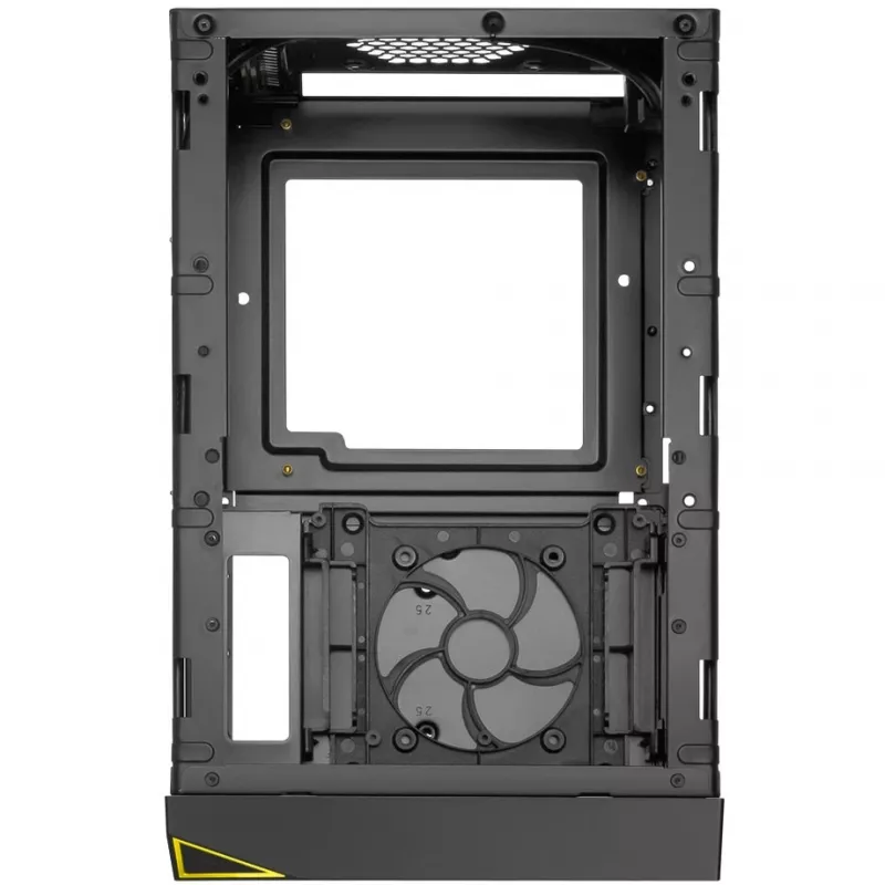 PC-Gehäuse Sharkoon SHARK ZONE C10 Mini-ITX Schwarz, Gelb