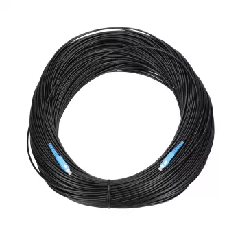 LWL-Patchkabel Extralink SC/UPC – SC/UPC, Singlemode G.657.A2, Simplex, flach Drop, 15 m