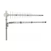 Poynting Antennen LTE/GSM Mast A-LPDA-0092 Silber SMA (M) LoRa Helium 11dbi Yagi/Mast SMA -Male 7m Kabel