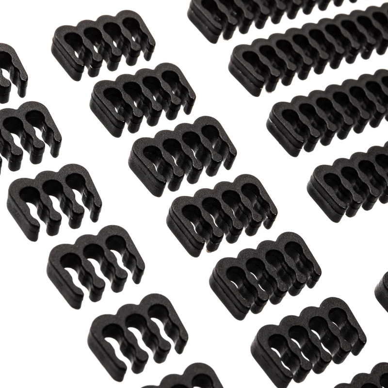 Akasa Kabelkamm-Set - 3 mm schwarze Kabelklemme (AK-MX293)