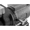 Schwenkbarer Schlosser-Schraubstock NEO tools 100 mm 360° – Werkbankschraubstock für Schlosserei, Modell 35-030