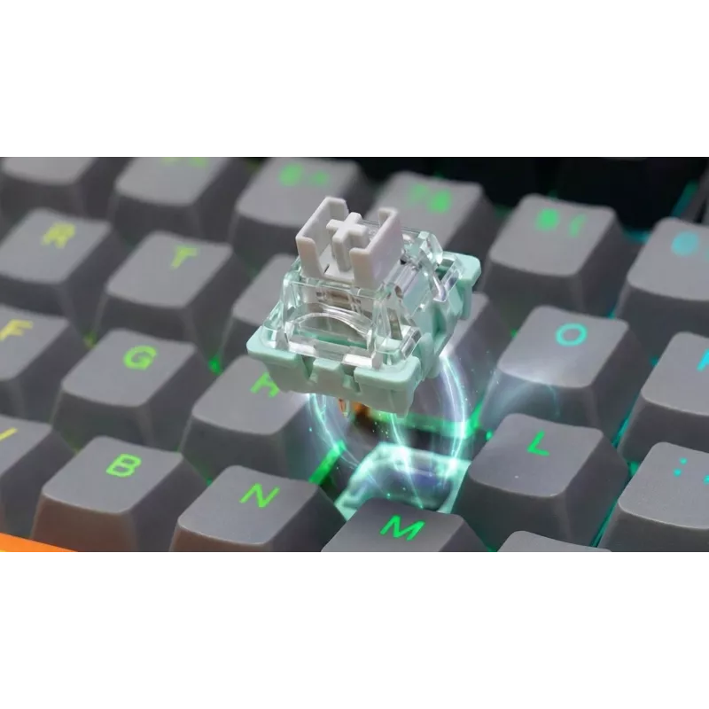 Savio ASTRAL WHITE JADE 3 COLOURS Tastatur Gaming USB QWERTY US International