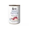 Nassfutter Brit MONO PROTEIN Lamm mit Reis 400 g – Dose, für ausgewachsene Hunde, Einzelprotein, konservierungsmittelfrei