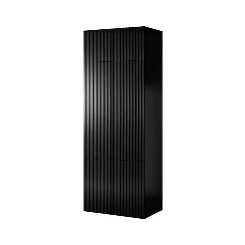Kleiderschrank cama meble PAFOS 2D BASE 90×55,5×45 cm Schwarz matt, 2-türiger Rahmen